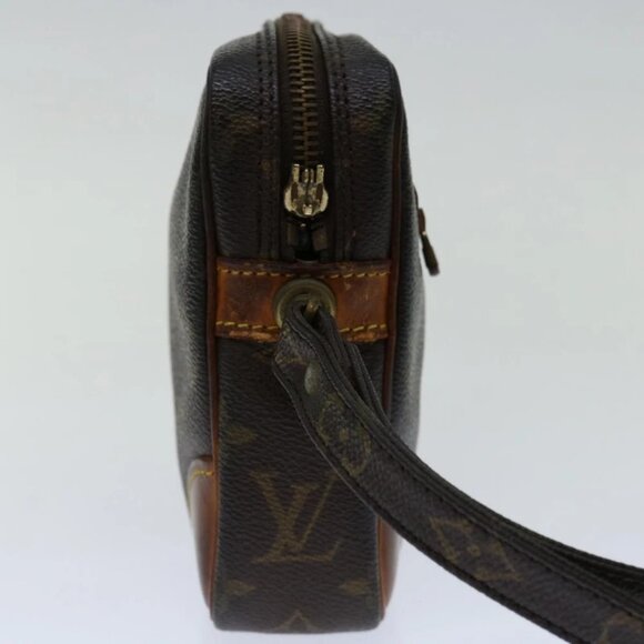 LOUIS VUITTON Monogram Marly Dragonne GM Clutch Bag M51825 LV Auth 69816 - Picture 4 of 16